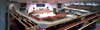 Church interior in Anchorage, AK
