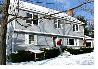 The Janes' house after the 2nd storey was added